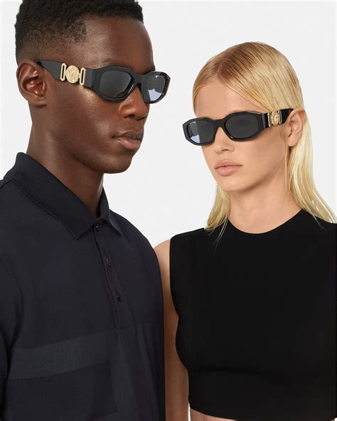 biggie smalls versace sunglass|Versace biggie sunglasses all black.